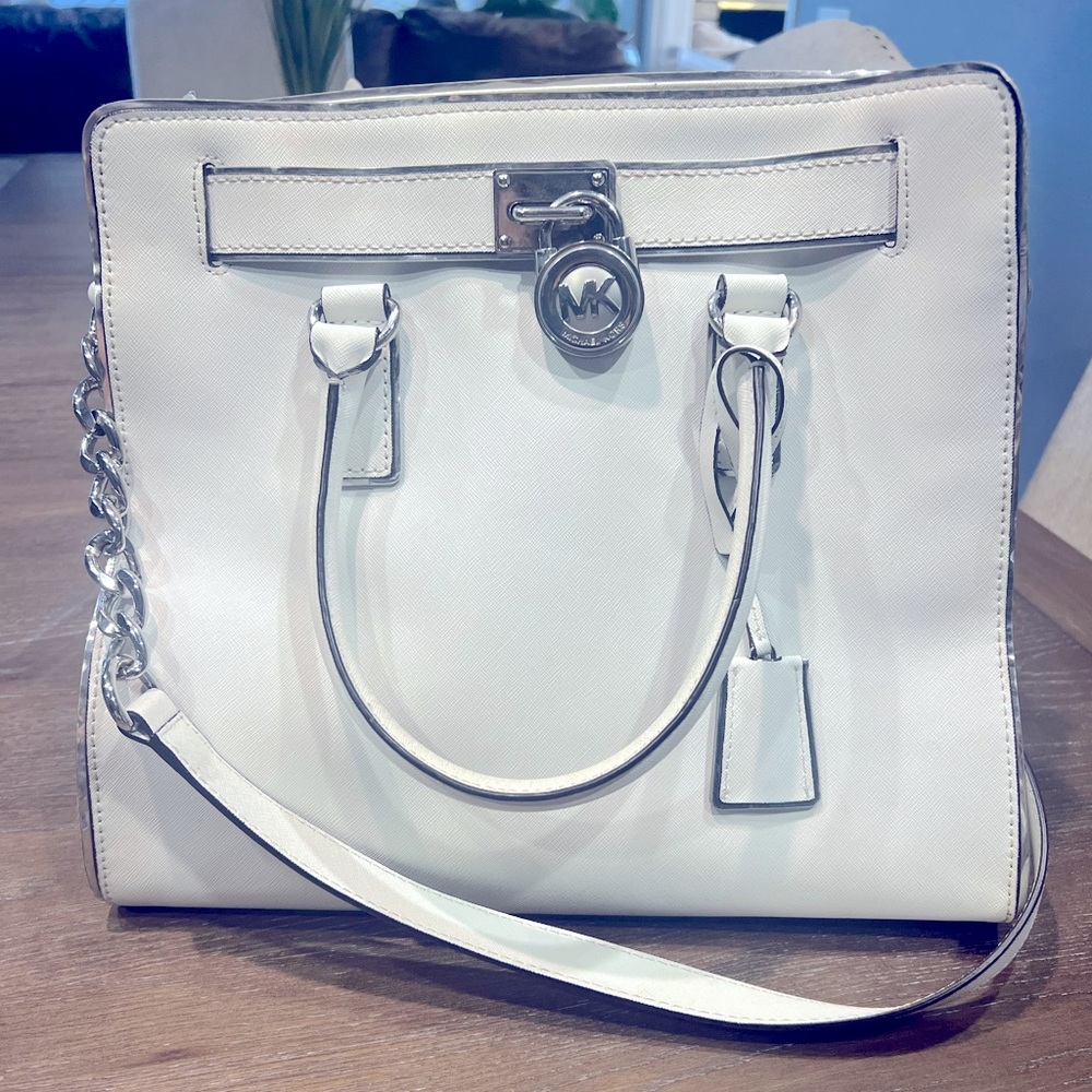 Michael Khors - White Handbag